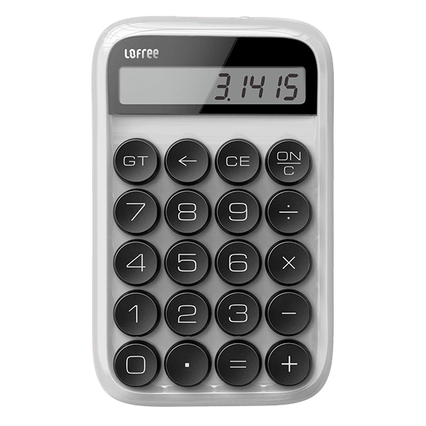 Калькулятор Lofree Digit Белый 