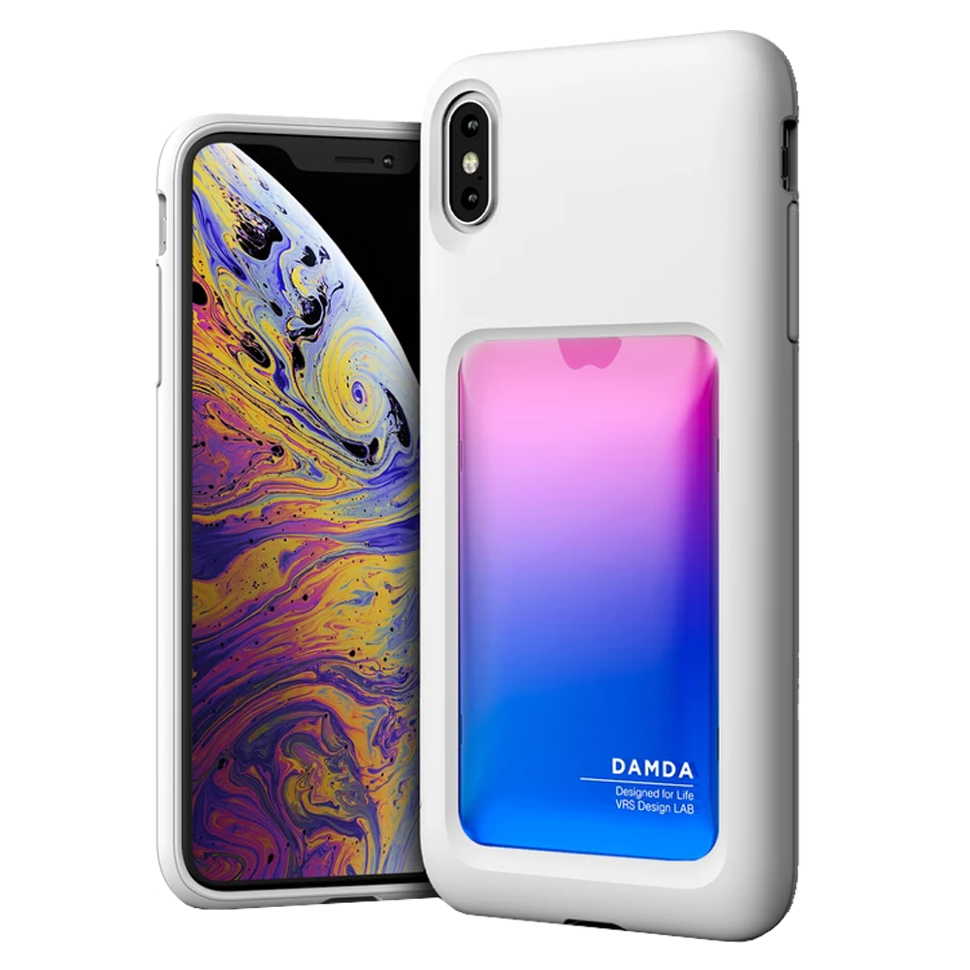 Чехол VRS Design Damda High Pro Shield для iPhone XS MAX Pink Blue 