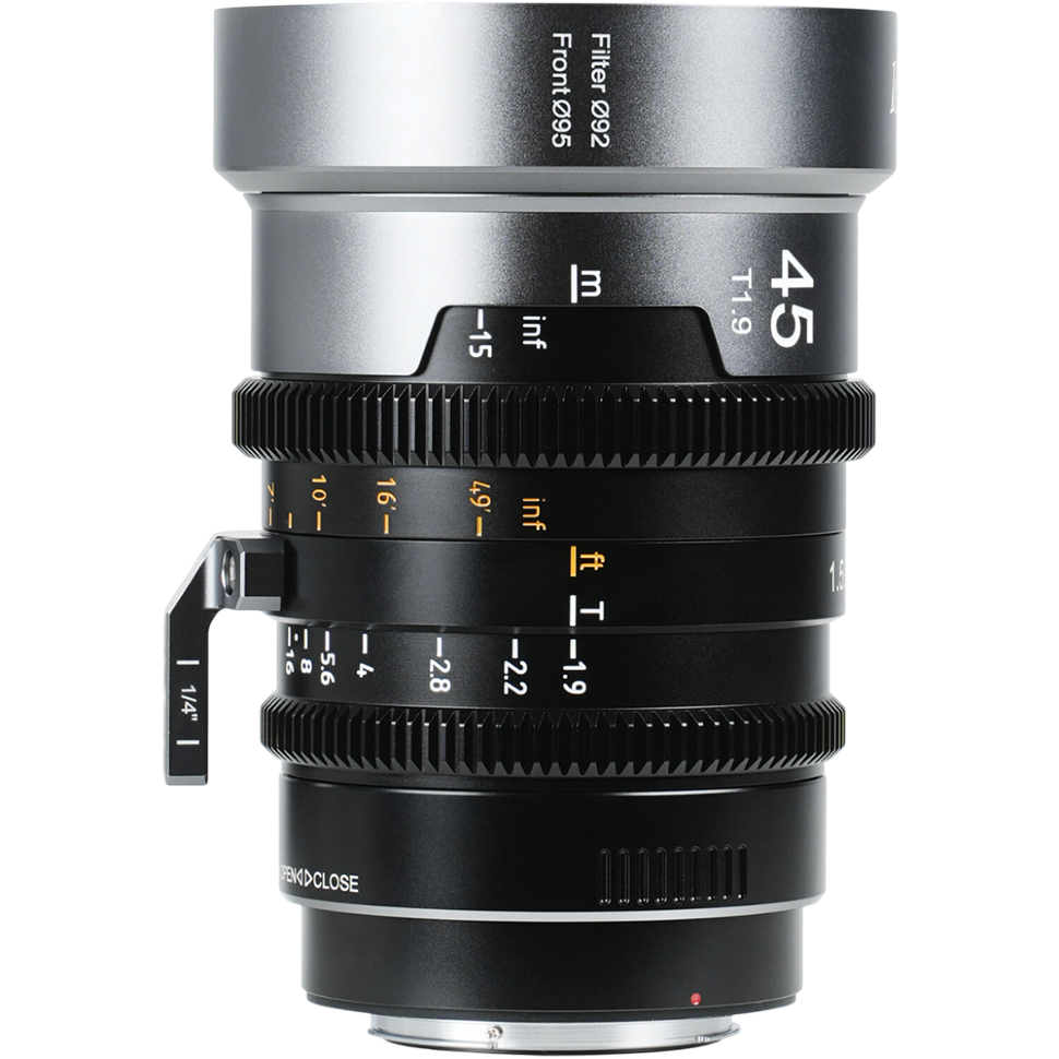 Объектив Sirui IronStar 45mm T1.9 Anamorphic Cine 1.5X Neutral Flare EF/PL-mount 