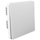 Выключатель одноклавишный Aqara Wall Light Switch (RU) - Изображение 182149