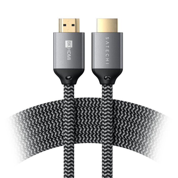 

Кабель Satechi 8K ULTRA HD HDMI 2M Серый