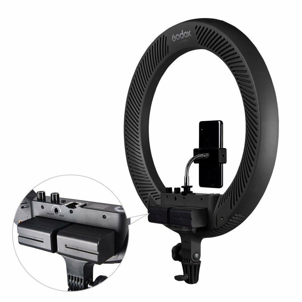 

Осветитель кольцевой Godox LR160