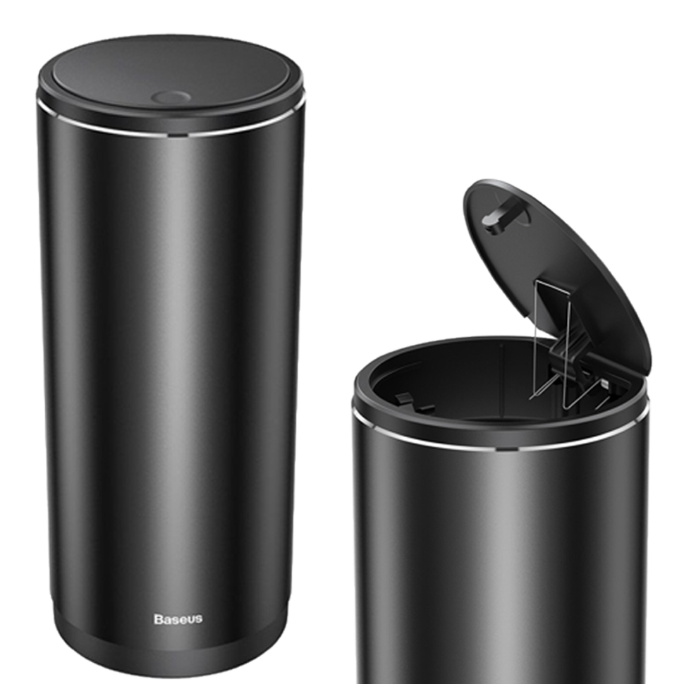 Урна для мусора Baseus Gentleman Style Vehicle-mounted Trash Can Чёрная 