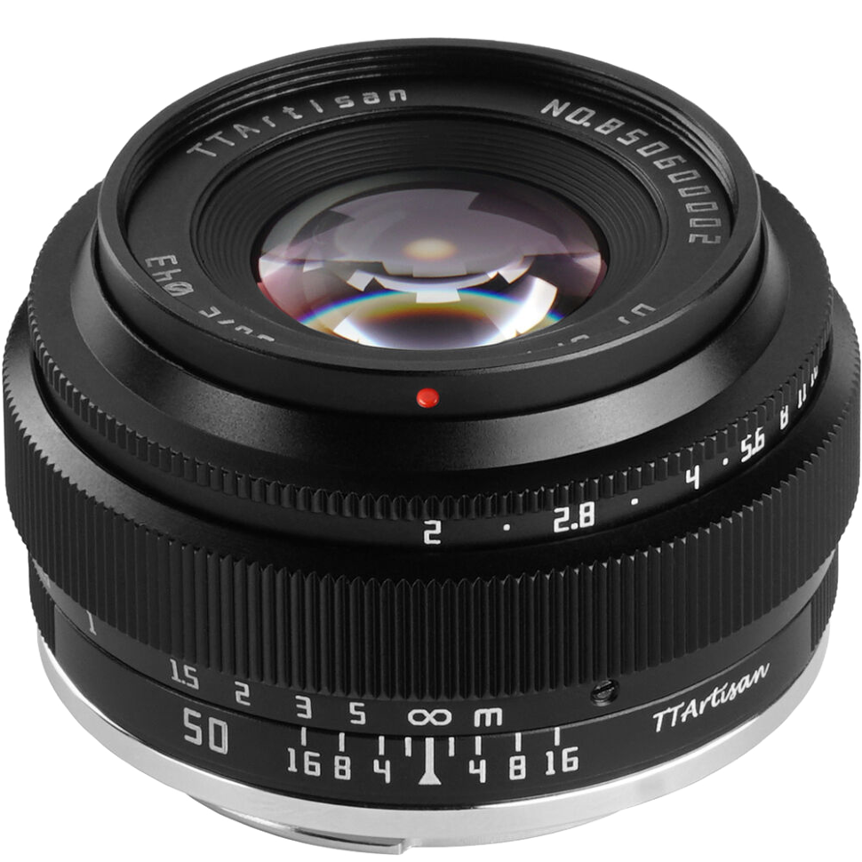 Объектив TTartisan 50mm F2 Full Frame Micro 4/3 