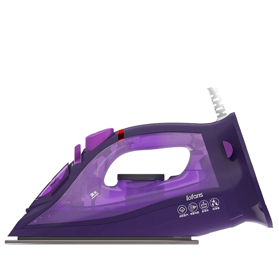 Беспроводной паровой утюг Lofans Electric Steam Iron Фиолетовый 