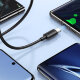 Кабель USAMS SJ708 YD Type-C - USB 3A 1м Чёрный - Изображение 240938