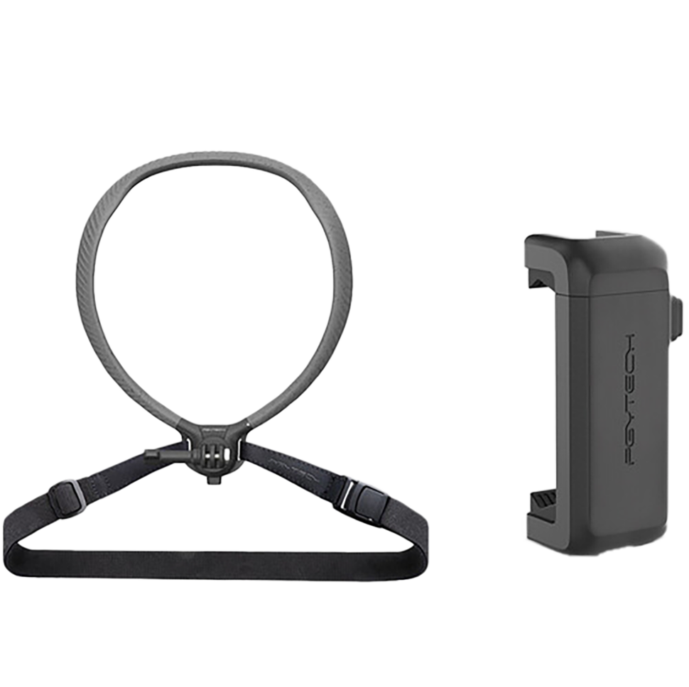 Крепление на шею PGYTECH CapLock Neck Mount Combo для экшн-камеры и смартфона 