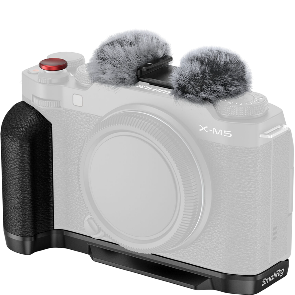 Площадка с рукояткой SmallRig 4876 L-Shape Mount Plate для Fujifilm X-M5 Чёрная preOrder=09.08.2025