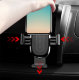 Автодержатель с беспроводной зарядкой Baseus Car Gravity Mount with Fast Wireless Charger Черный - Изображение 70003