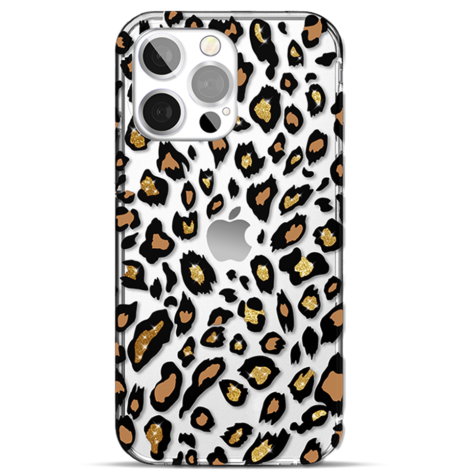 Чехол PQY Wild для iPhone 13 Pro Leopard 