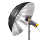 Зонт GreenBean Deep silver L (130 cm) - Изображение 180172