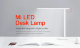 Лампа настольная Xiaomi Mi LED Desk Lamp Белая - Изображение 104816