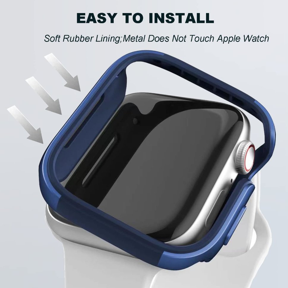 

Чехол Raptic Edge для Apple Watch 41mm Синий 463706