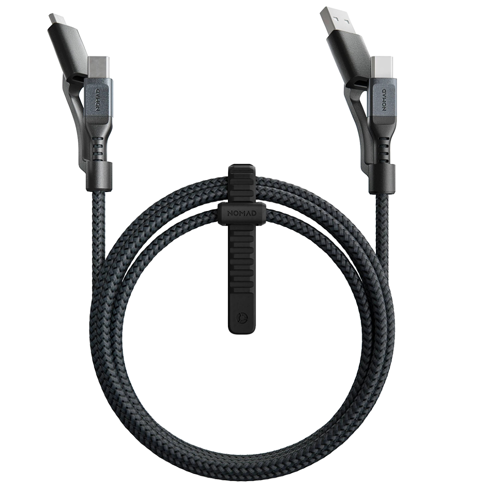 Кабель Nomad Universal Type-C +USB/Micro USB 1.5 м Чёрный 