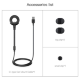 Кабель-держатель Baseus Car Mount USB Cable Lightning to USB Черный - Изображение 70029