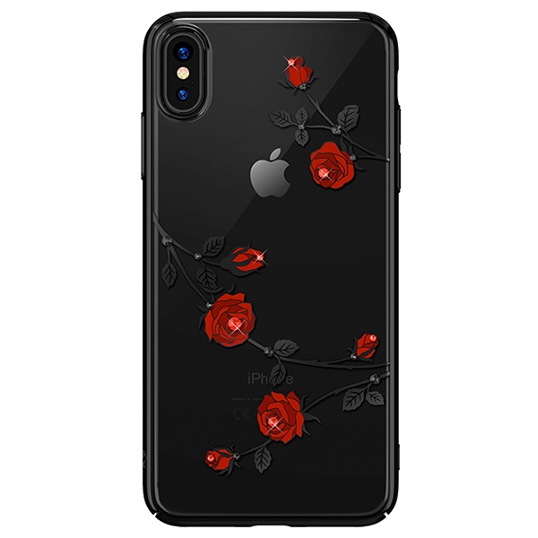 Чехол PQY Blossom для iPhone Xs Max Rose 