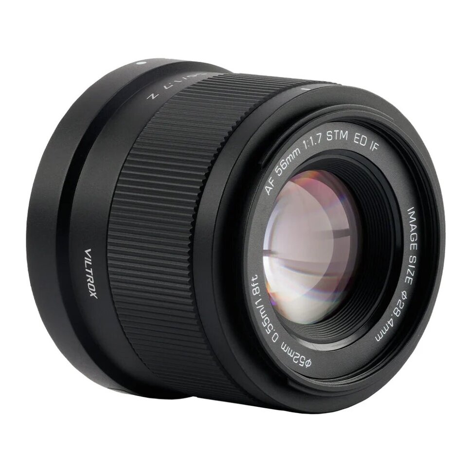 

Объектив Viltrox AF 56mm F1.7 STM ED IF Z-mount Viltrox AF 56mm F1.7 Air Z