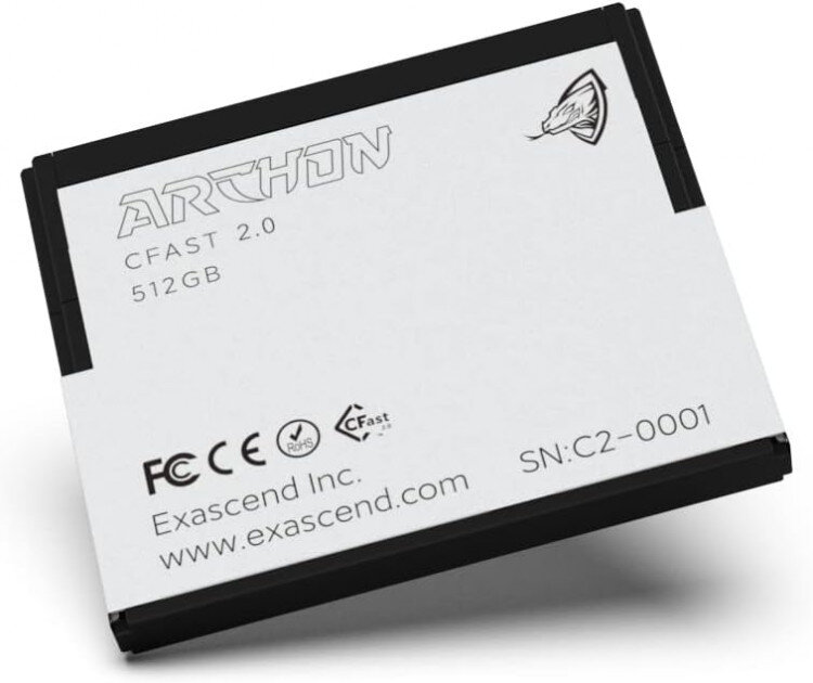 

Карта памяти Exascend Archon Cfast2.0 512GB EXSC3X512GB