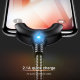 Кабель-держатель Baseus Car Mount USB Cable Lightning to USB Красный - Изображение 70042