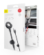 Кабель-держатель Baseus Car Mount USB Cable Lightning to USB Красный - Изображение 70044