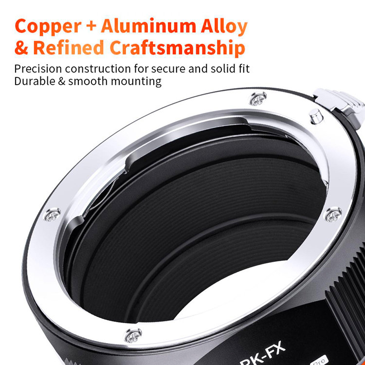 Адаптер KF Concept M17115 для объектива Pentax K на X-mount KF06458