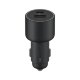 Автомобильное зарядное устройство Xiaomi Mi Car Charger Fast Charging Version 1А1С 100W Чёрное - Изображение 225612