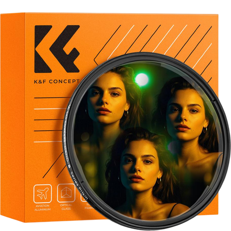 Светофильтр K&amp;F Concept  Nano-B Kaleidoscope Prism Triangular 82мм 