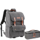 Рюкзак K&F Concept Travel Camera Backpacks + DSLR Case Серый - Изображение 172627