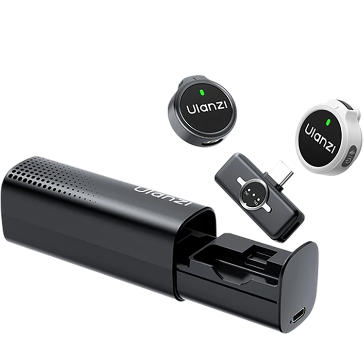 Радиосистема Ulanzi A21 Type-C Чёрная/Белая 