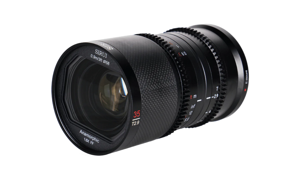

Объектив Sirui Saturn 35mm T2.9 1.6x FF Anamorphic RF (Blue Flare) Saturn R35B