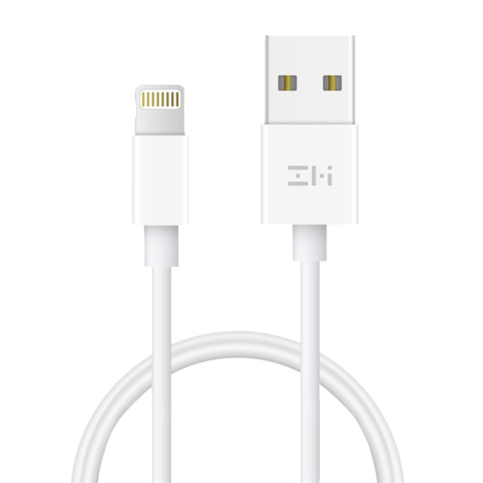Кабель ZMI AL813C Lightning 1м Белый 