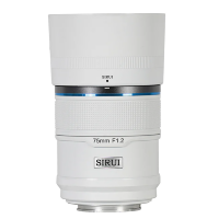 Артикул: 82052. Объектив Sirui Sniper 75mm F1.2 AF APS-C E-Mount Белый