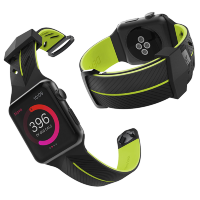 Артикул: 13652. Ремешок X-Doria Action Band для Apple Watch 42/44 мм Черно-Желтый