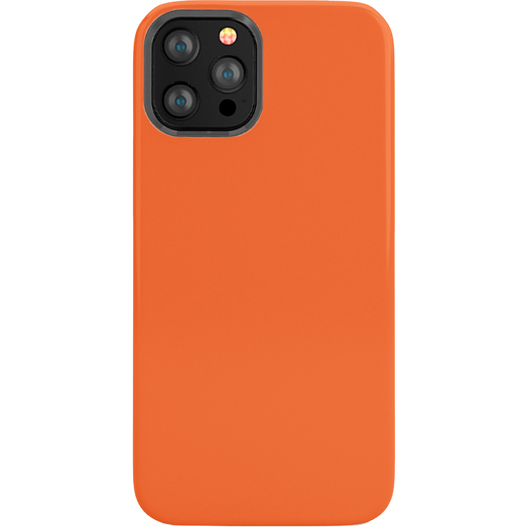 Чехол PQY Macaron для iPhone 12 Pro Max Оранжевый 