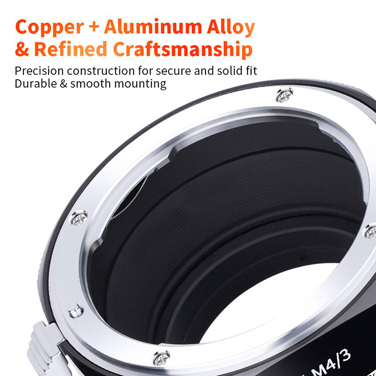 Адаптер KF Concept M11125 для объектива Nikon AI на камеру Micro 43 KF06459