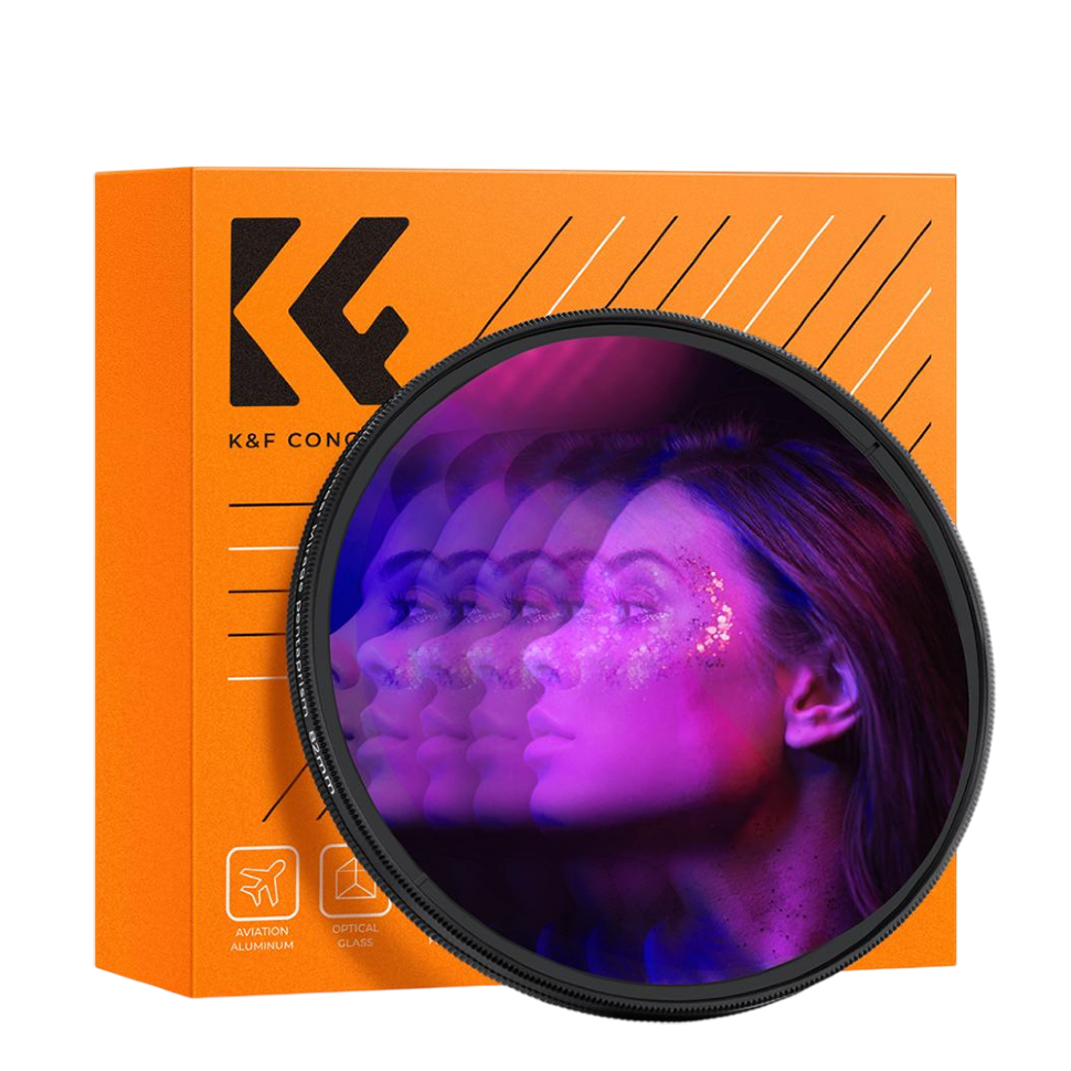 Светофильтр K&amp;F Concept Linear Mirage Pentaprism 77мм 
