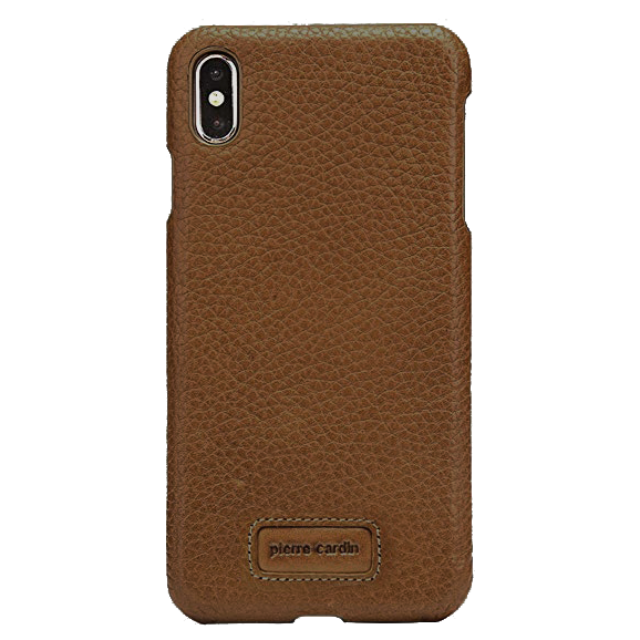 Чехол Pierre Cardin для iPhone Xs Max Коричневый 