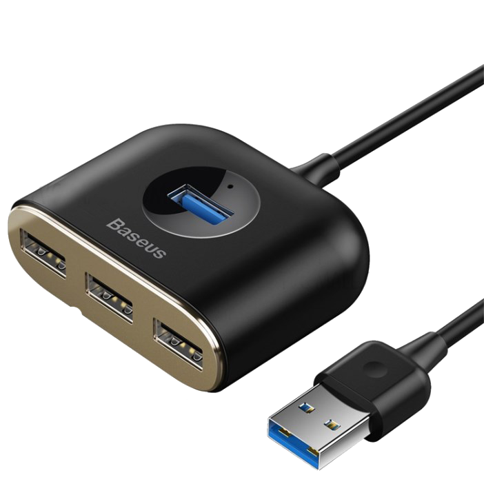 Хаб Baseus Square round 4 in 1 USB 
