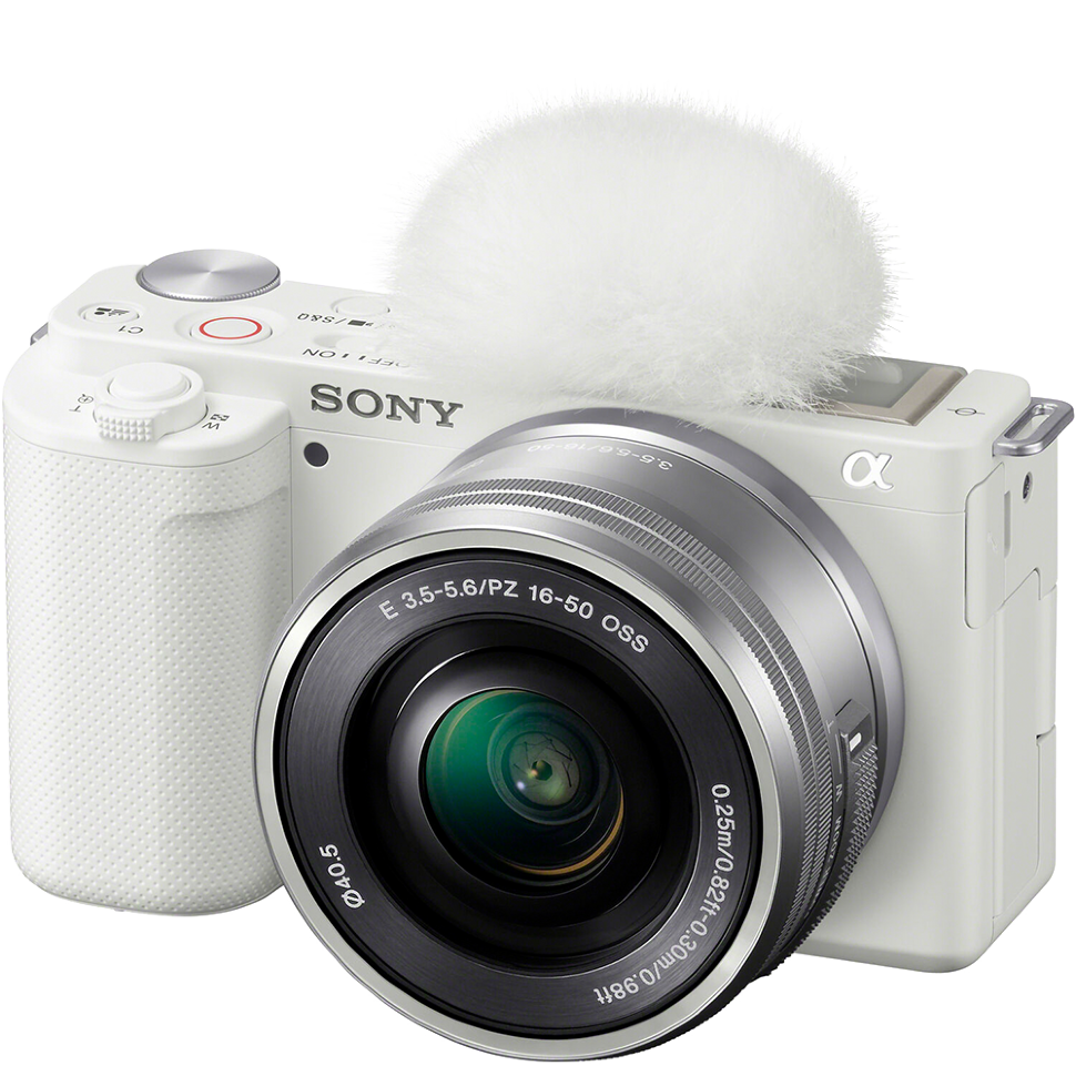 Беззеркальная камера Sony ZV-E10 Белая (+ E PZ 16-50mm f/3.5-5.6 OSS) 