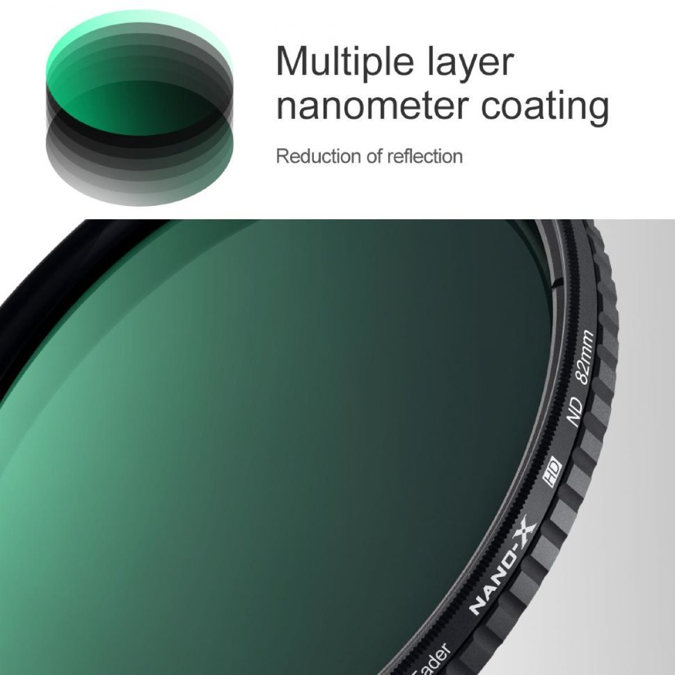 

Светофильтр K&F Concept Nano-X CPL/ND2-32 62мм KF01.1323