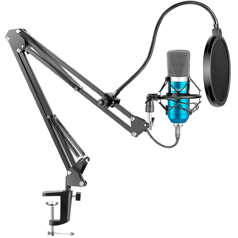 Микрофон Neewer NW-7000 Синий + пантограф NB-35 