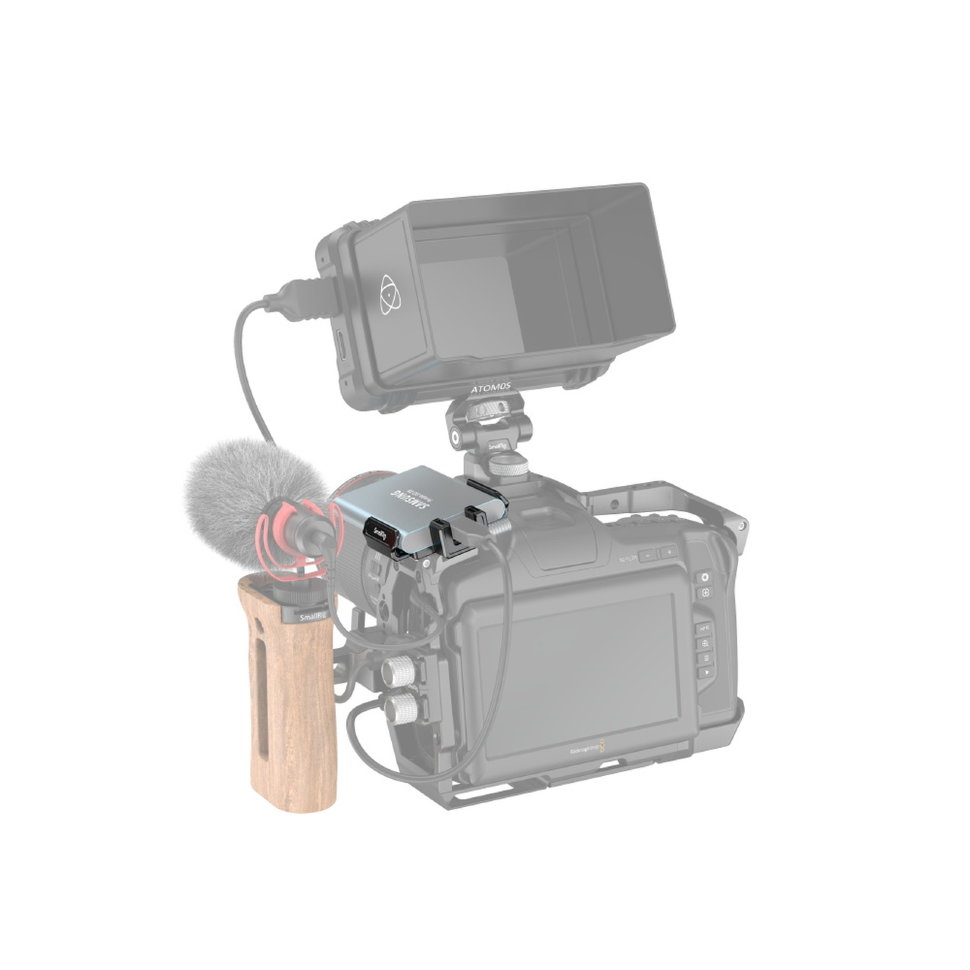 

Держатель SmallRig 3272 для T5/T7 SSD на клетку BMPCC 6K PRO