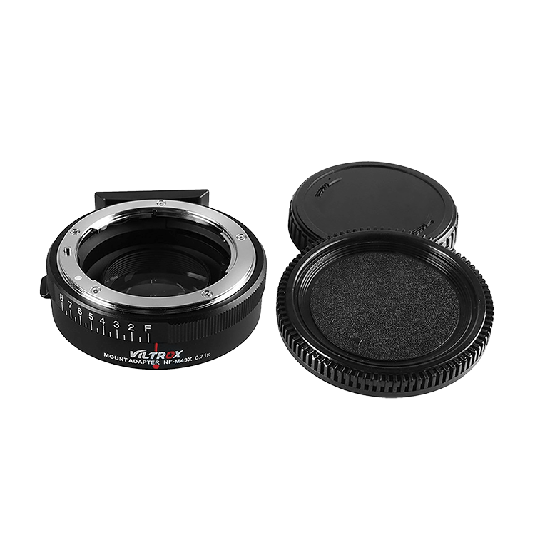 Адаптер Viltrox NF-M43X объектива F-mount на Micro 43