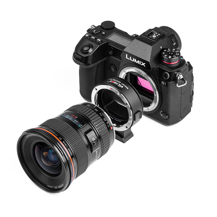 Адаптер Viltrox EF-L объектива EFEF-S на байонет L-mount