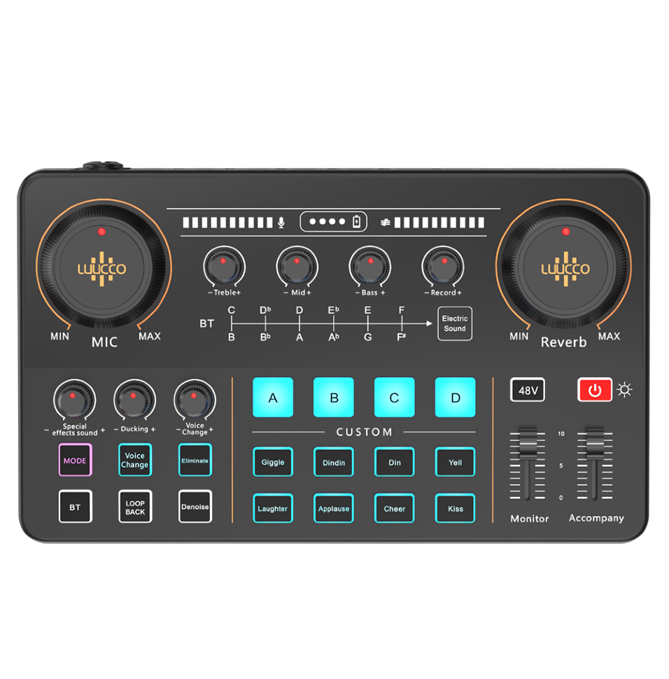 Аудиомикшер Luucco MI 2 (Уцененный кат.А) 