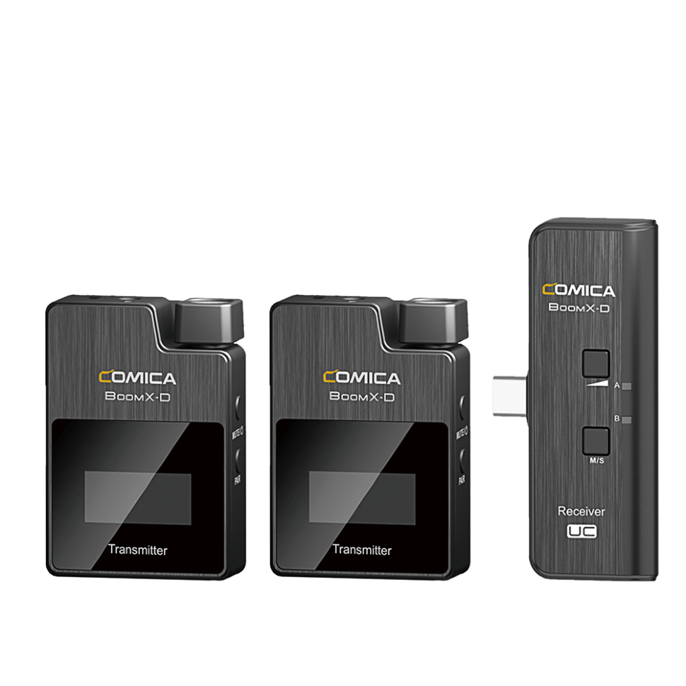 Радиосистема CoMica BoomX-D-UC2 (RX UC+2TX) (Уцененный кат. А) 