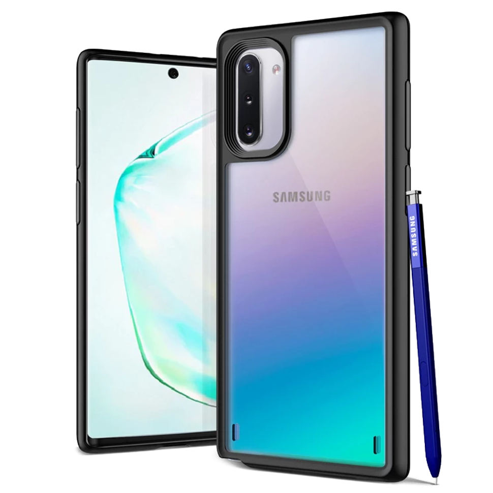 Чехол VRS Design Damda Crystal Mixx для Galaxy Note 10 Чёрный 