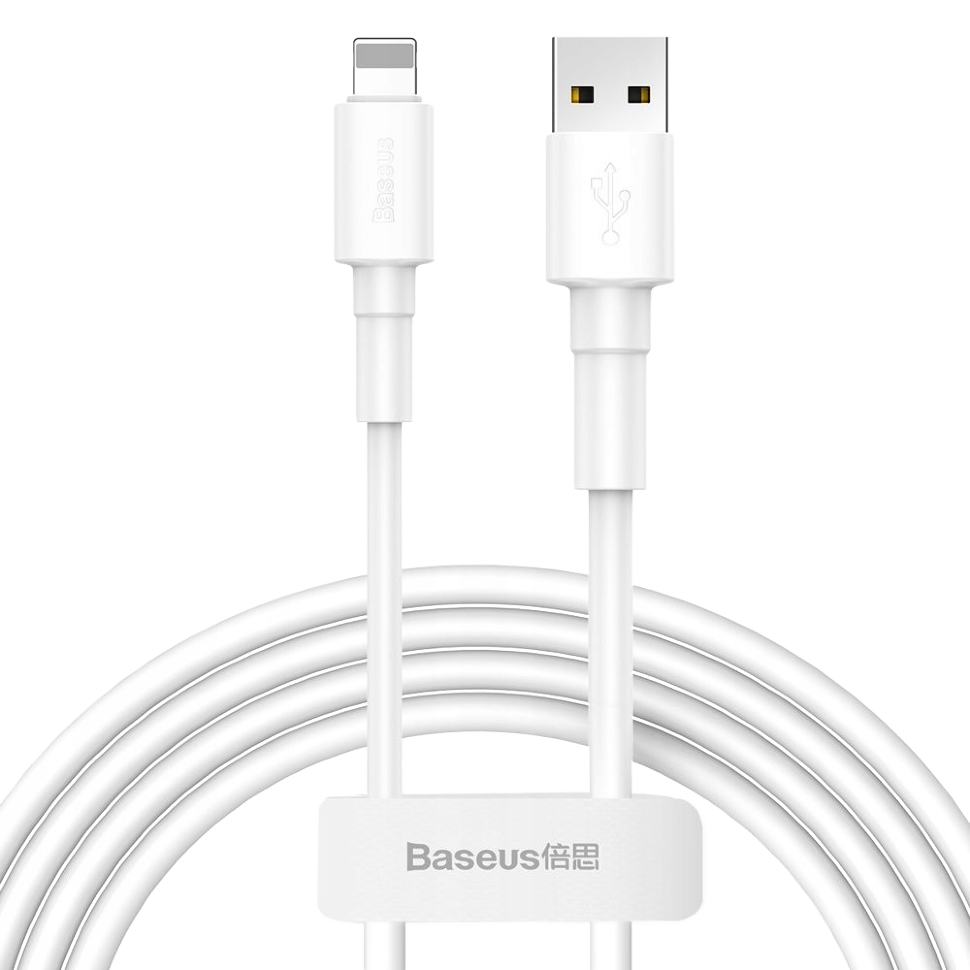 Кабель Baseus Mini Lightning 2.4A 1м Белый 
