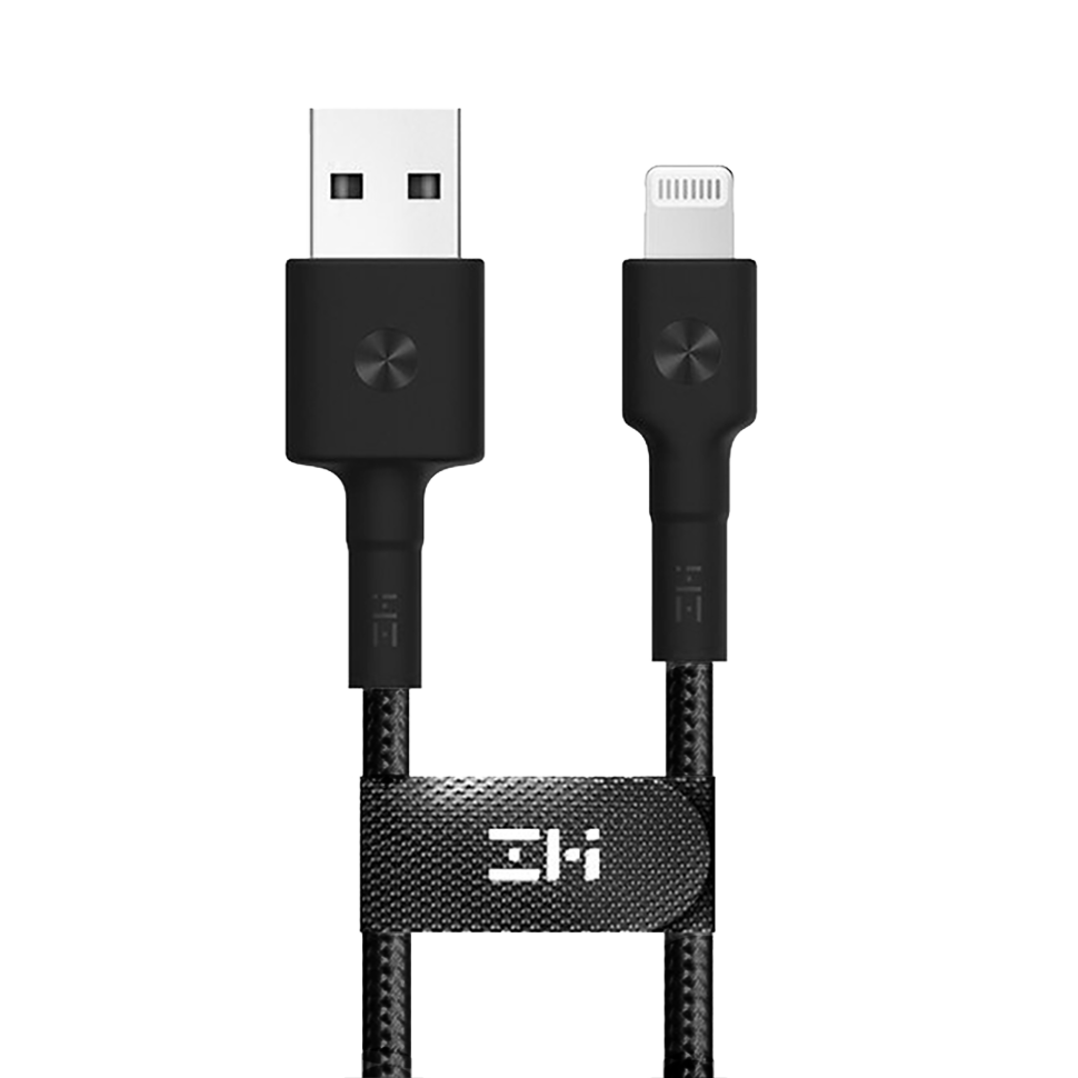 Кабель ZMI Lightning MFI AL803/AL805 1м Чёрный 