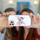 Чехол PQY Butterfly для iPhone 12/12 Pro Розовый/Фиолетовый - Изображение 167192